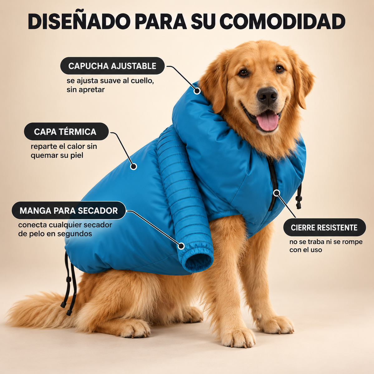 SnugPup Bolsa Secadora para Perros